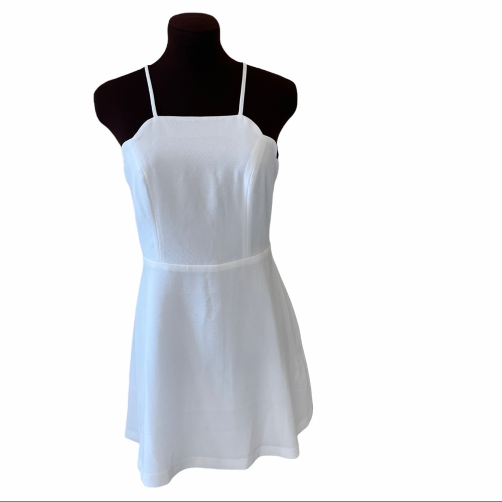 NWT BcBg Generation skater dress with scallop details
